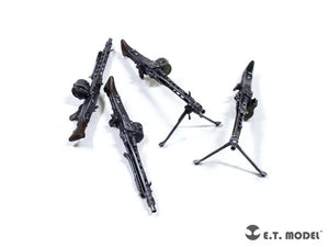 E.T. Model P35-217 WWII German Mg42 Machinegun &amp;amp; Ammo Box ( 3D Print ) 1/35 – zdjęcie 4