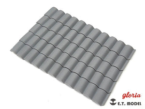 E.T. Model P35-205 WWII Roof Tiles Pantile Type 1/35 ( dachówki ) – zdjęcie 2