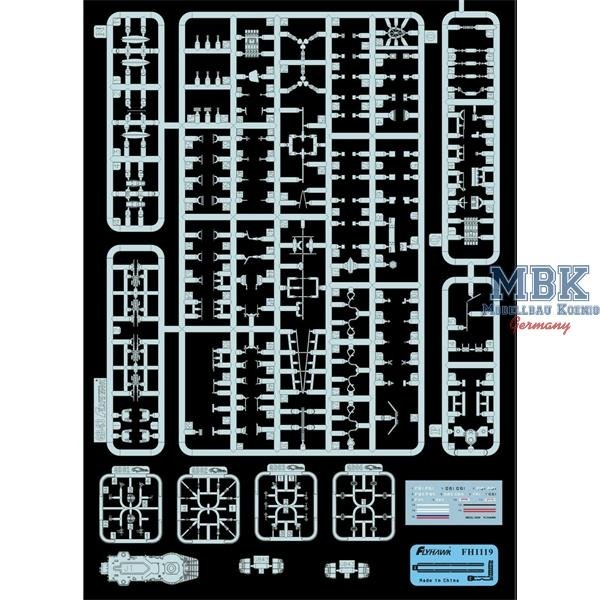 FlyHawk Model FH1119S HMS Kelly 1940 Deluxe Edition 1/700 – image 3