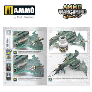 Ammo of Mig 6927 AMMO WARGAMING UNIVERSE Book 08 - Aircraft and Spaceship Weathering (English, Castellano, Polski) – zdjęcie 2