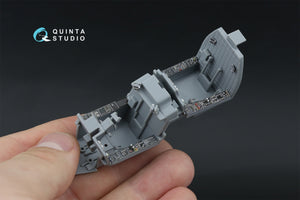 Quinta Studio QDS-48571 AH-64A 3D-Printed &amp;amp; coloured Interior on decal paper (Hasegawa) (small version) 1/48 – zdjęcie 11