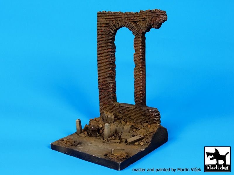 Black Dog D35046 Factory ruin base 1/35 – zdjęcie 3