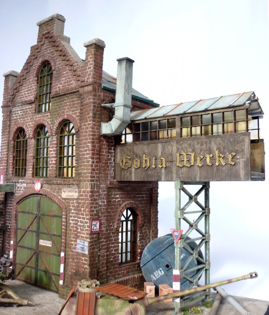 RT-Diorama 35288 Diorama-Base: &amp;quot;Gohta Werke&amp;quot; 1/35 – zdjęcie 9