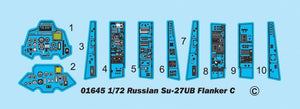 Trumpeter 01645 Russian Su-27UB Flanker C Fighter 1/72 – zdjęcie 8