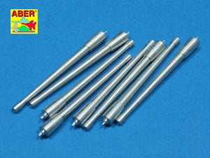 Aber 350L-38 Set of 8 pcs 380 mm long barrels for ships Richeulieu, Jean Bart 1/350