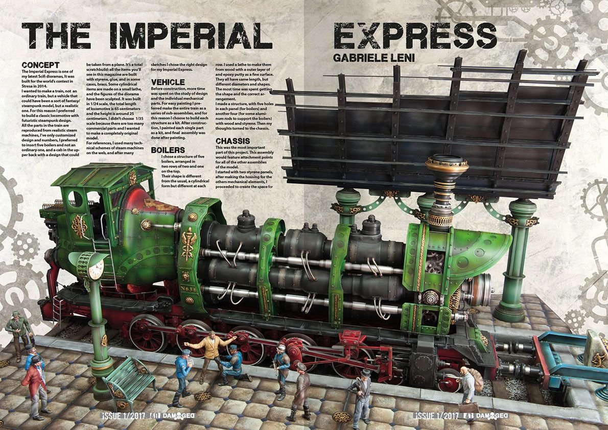 ABTEILUNG 502 ABT701 - Damaged Issue 01 - Weathered &amp;amp; Worn Models Magazine ENGLISH – immagine 5