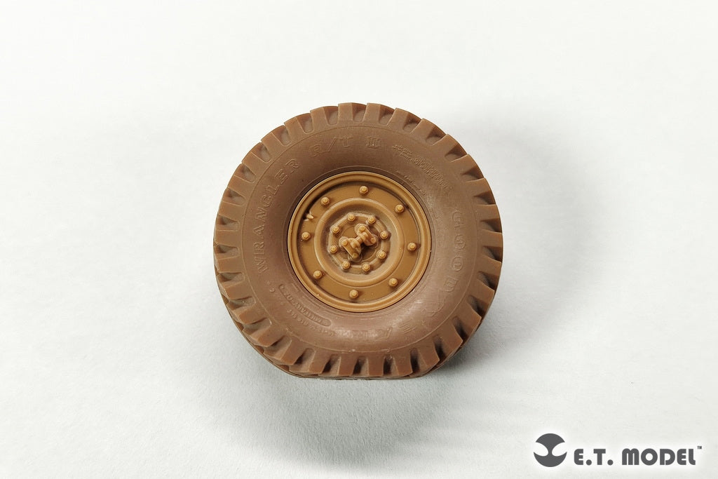 E.T. Model P35-168 Modern USA M1024/M1046 Humvee Sagged Wheels 1/35 – zdjęcie 11