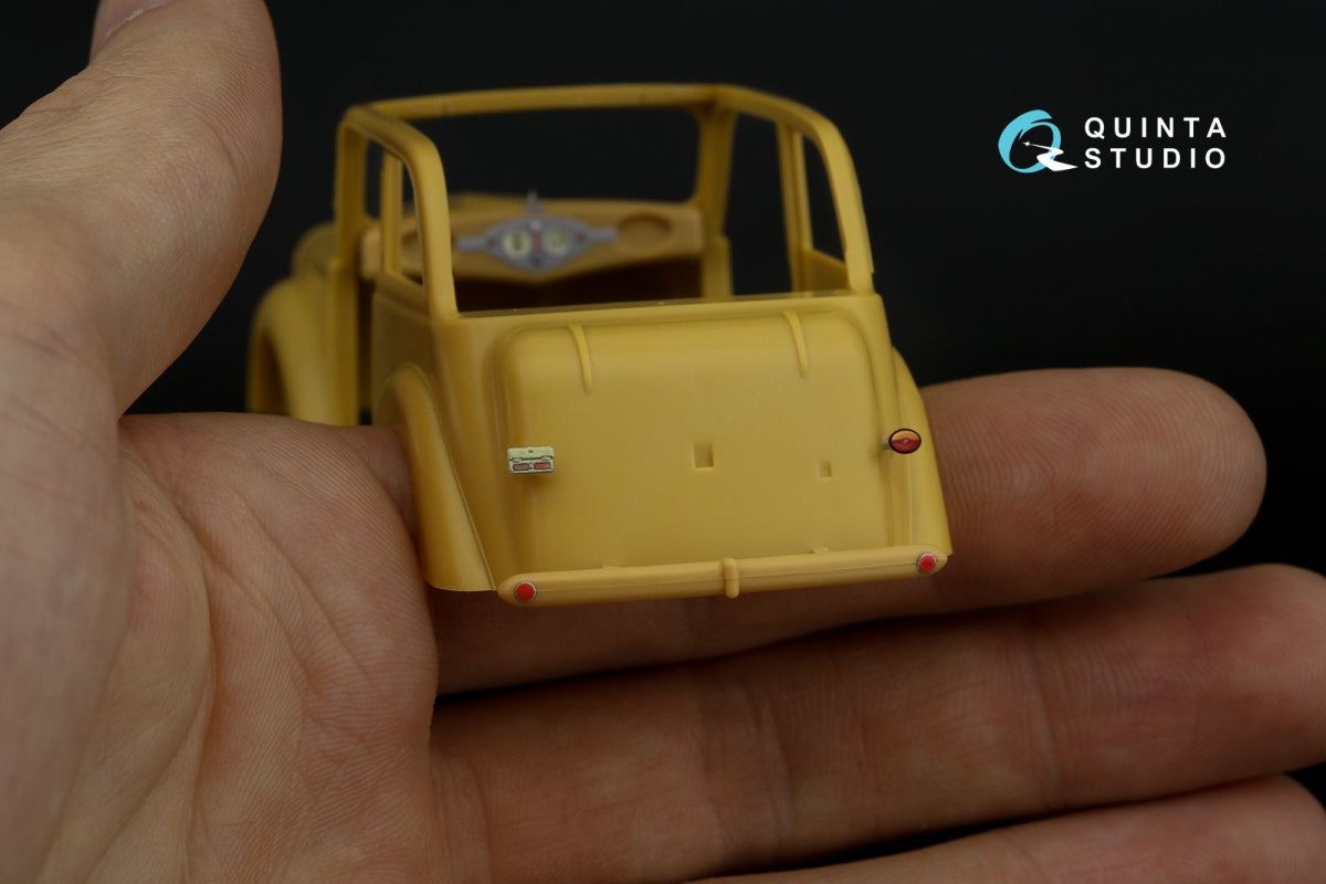 Quinta Studio QD35082 1937 Opel Olympia 3D-Printed &amp;amp; coloured Interior on decal paper (Bronco) 1/35 – zdjęcie 9