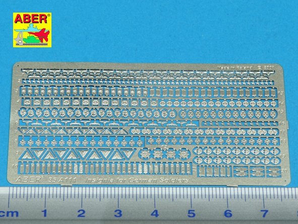 Aber 35A111 Insignia for german soldiers (II WW) 1/35 – zdjęcie 2