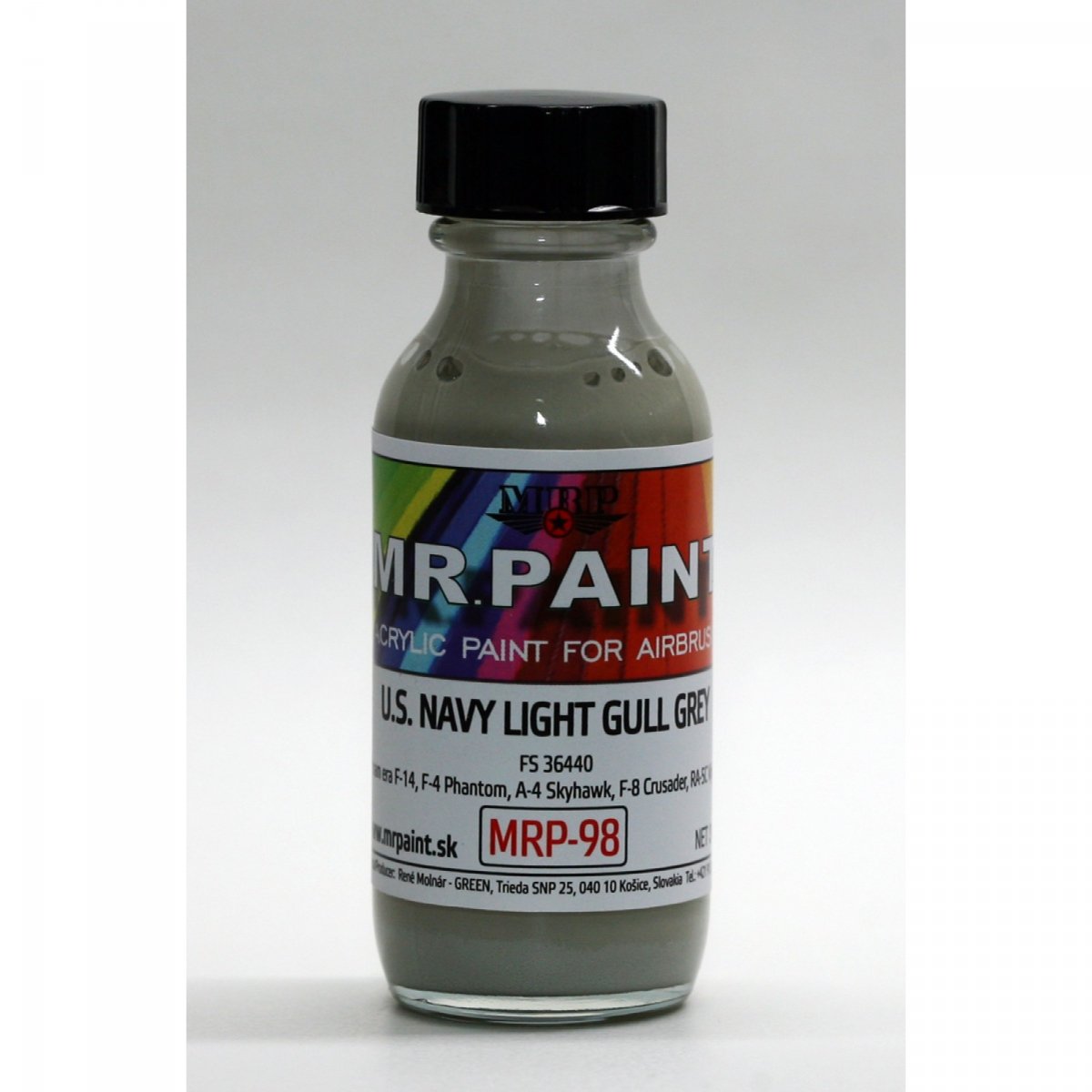 MR. Paint MRP-098 US NAVY LIGHT GULL GRAY FS36440 ANA 602 US Navy 30ml – image 2