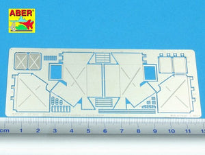 Aber 35A091 Rear boxes for Panther tanks and Jagdpanter self proppeled-gun 1/35 – zdjęcie 2