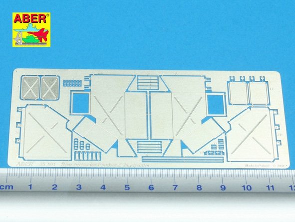 Aber 35A091 Rear boxes for Panther tanks and Jagdpanter self proppeled-gun 1/35 – zdjęcie 2