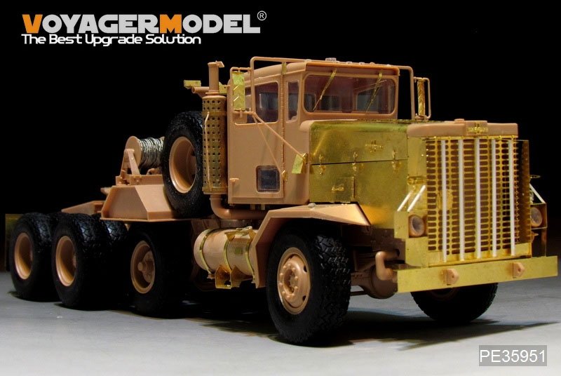 Voyager Model PE35951 Modern US Army M911 C-HET &amp;amp;M747 Heavy Equipment Semi-Trailer For MENG SS-013 1/35 – zdjęcie 11