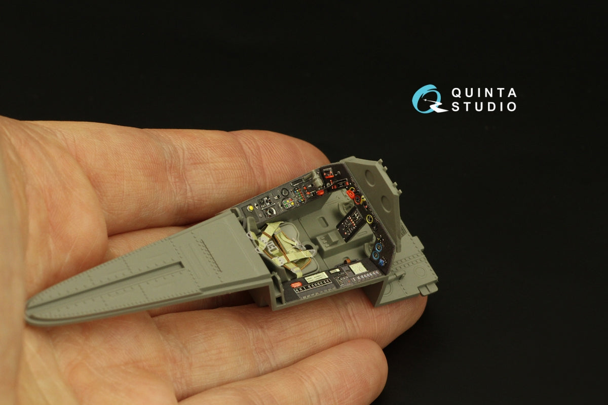 Quinta Studio QD35101 FW 190A-6 3D-Printed &amp;amp; colored Interior on decal paper (Border Model) 1/35 – image 9