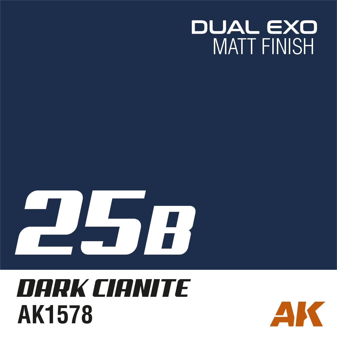 AK Interactive AK1578 DUAL EXO SCENERY 25B – DARK CIANITE 60ML – zdjęcie 2