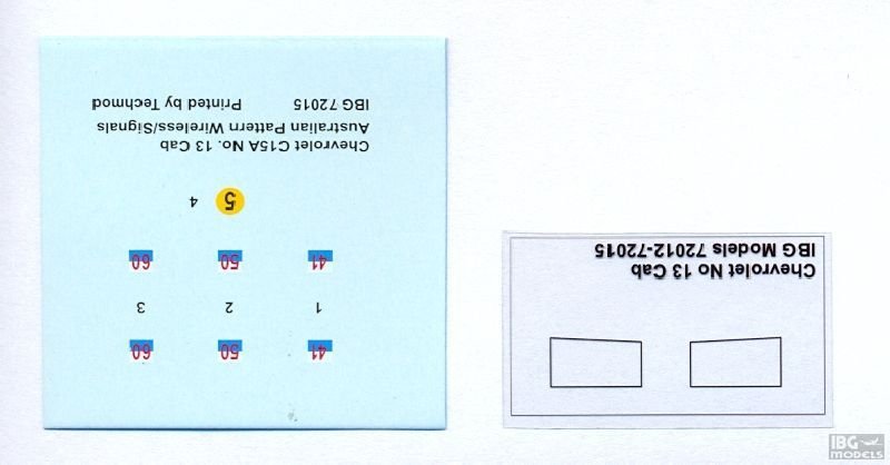 IBG 72015 Chevrolet C15A No.13 Cab Australian Pattern Wirel 1/72 – zdjęcie 4