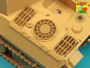 Aber 48A33 Grilles for Panther D 1/48 – zdjęcie 7