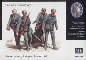 Master Box 3541 Casualty Evacuation, German Infantry Stalingrad 1/35