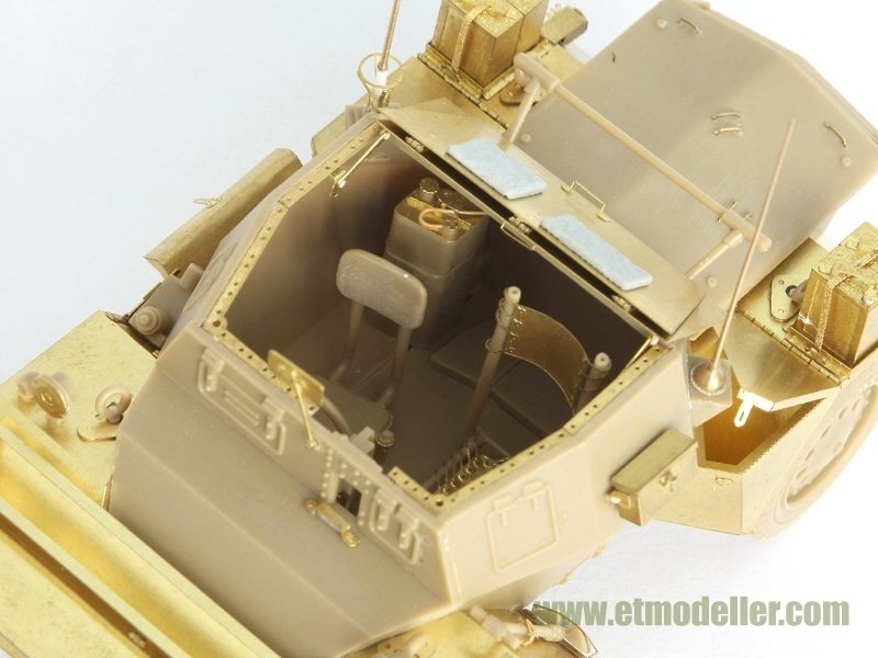 E.T. Model E35-001 WWII British scout car DINGO Mk.II For TAMIYA 35018 1/35 – zdjęcie 4