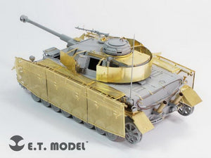 E.T. Model E35-091 WWII German Pz.Kpfw.IV Ausf.J Schurzen(Late version) (For DRAGON Smart Kit) 1/35 – zdjęcie 4