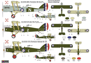 Kovozavody Prostejov KPM0310 Airco DH-9A „At war“ 1/72 – zdjęcie 2