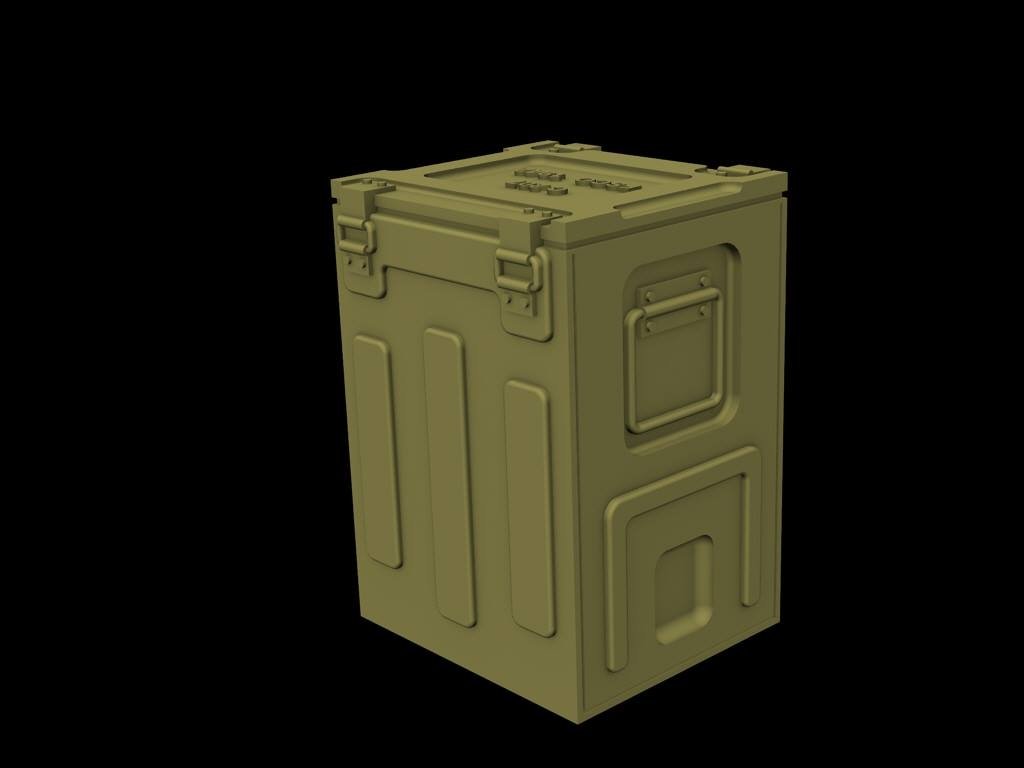 Panzer Art RE35-465 C207 British ammo boxes for 2pdr 1/35 – zdjęcie 2