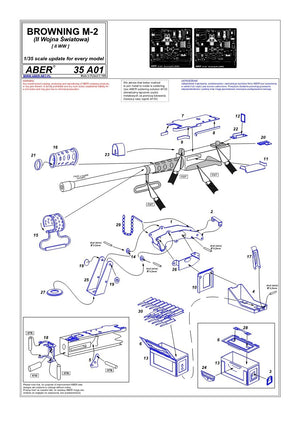 Aber 35A054 Osłony boczne do PzKpfw III 1/35 – Bild 3