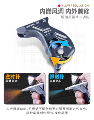 U-Star UA-90940 Airbrush Grip (Grey) – zdjęcie 2