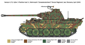 Italeri 7018 Sd.Kfz. 171 Pz.Kpfw. V Panther Ausf. A 1/72 – zdjęcie 4