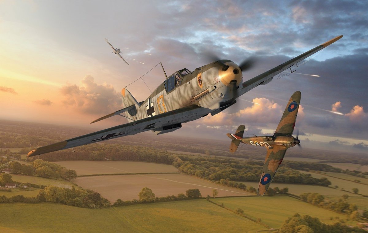 Airfix 01008A Messerschmitt Bf109E-4 1/72 – zdjęcie 4