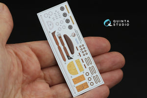 Quinta Studio QD32182 Nieuport XI 3D-Printed &amp;amp; coloured Interior on decal paper (CSM) 1/32 – zdjęcie 3
