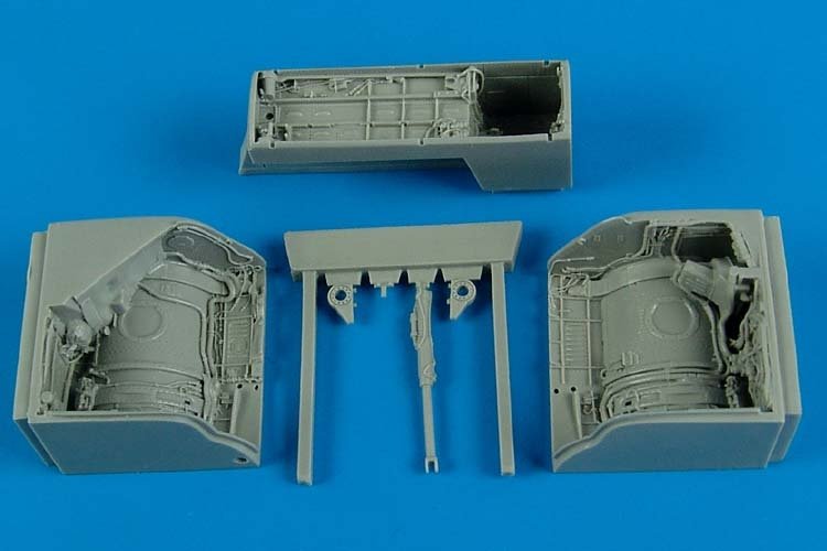 Aires 4569 MiG-23 Baie de roue Flogger 1/48 Trumpeter