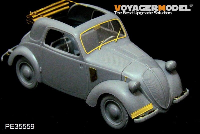 Voyager Model PE35559 WWII French Simca 5 Staff Car(German Army) For TAMIYA 35321 1/35 – image 2