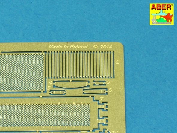 Aber 35G32 Grilles for Russian Tank T-55AM also for T-55AMV 1/35 – image 7