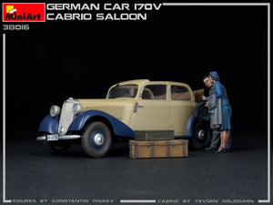 MiniArt 38016 GERMAN CAR 170V CABRIO SALOON 1/35 – zdjęcie 2