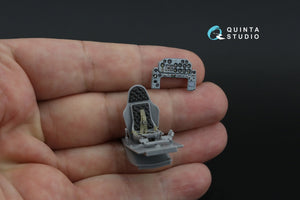 Quinta Studio QD48517 LaGG-3 Series 66 3D-Printed &amp;amp; coloured Interior on decal paper (Zvezda) 1/48 – zdjęcie 3