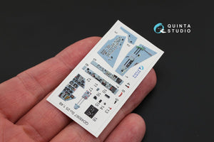 Quinta Studio QD48067 Su-25 3D-Printed &amp;amp; coloured Interior on decal paper (for KP kit) 1/48 – zdjęcie 4