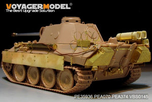 Voyager Model PE35936 WWII German Panther D w/&amp;quot;Stadtgas&amp;quot; Fuel Tanks Basic For MENG TS-038 1/35 – zdjęcie 5