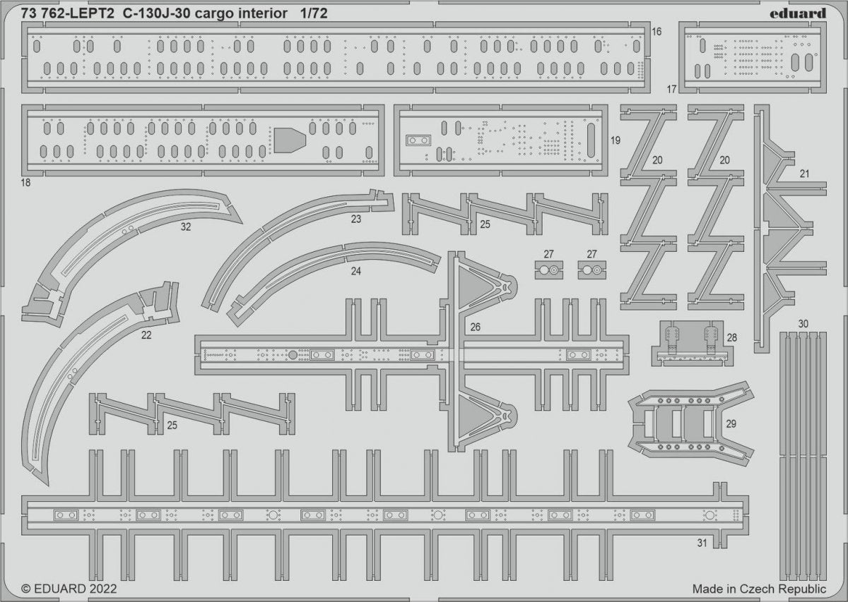 Eduard BIG72169 C-130J-30 PART II ZVEZDA 1/72 – zdjęcie 5
