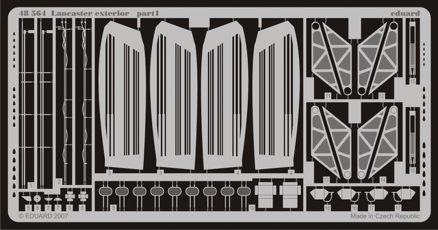 Eduard BIG4882 LANCASTER 1/48 TAMIYA – zdjęcie 11