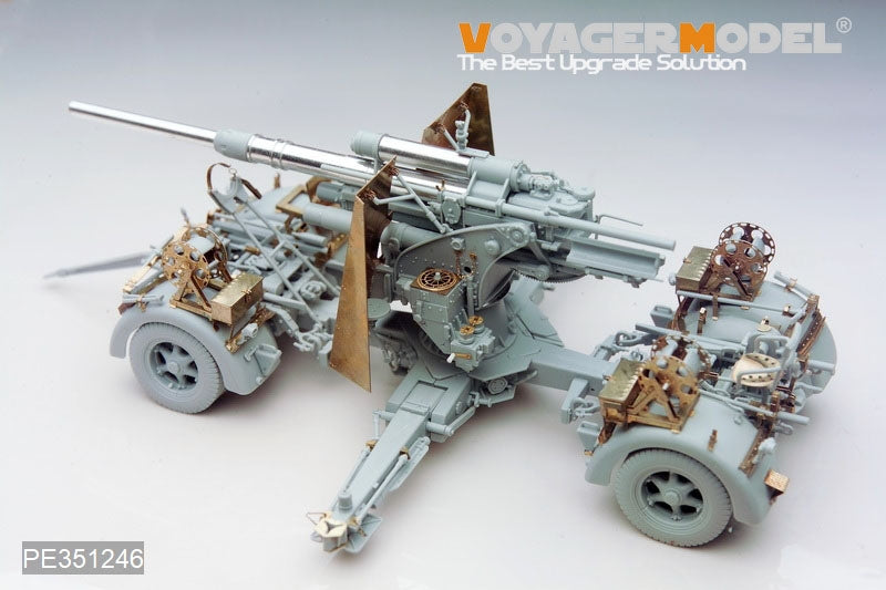 Voyager Model PE351246 WWII German 88mm Flak36 upgrade set For DRAGON 6260/6923/6948 1/35 – zdjęcie 4