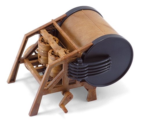 Italeri 3106 Leonardo Da Vinci Mechanical Drum – zdjęcie 3