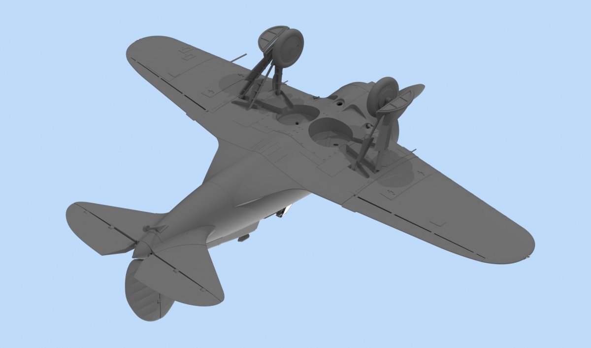 ICM 48097 I-16 type 24, WWII Soviet Fighter 1/48 – image 6