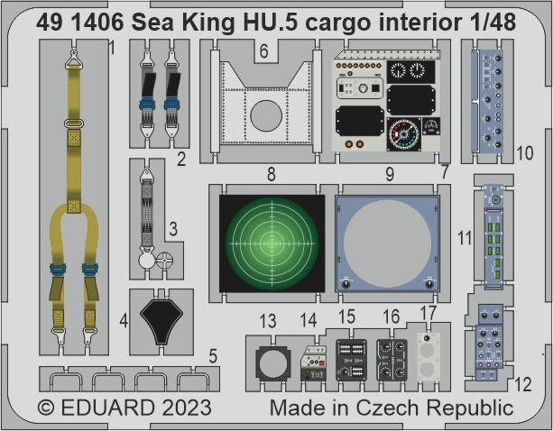 Eduard BIG49399 Sea King HU.5 AIRFIX 1/48 – zdjęcie 6