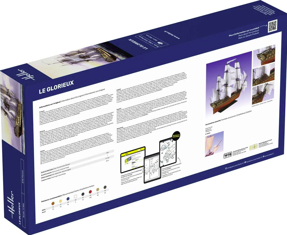 Heller 58889 Starter Kit - Le Glorieux 1/150 – zdjęcie 2