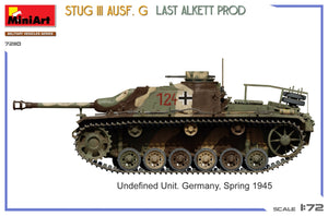 MiniArt 72110 StuG III Ausf. G Last Alkett Prod 1/72 – zdjęcie 11