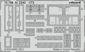 Eduard 73756 Ar 234C HOBBY 2000/DRAGON 1/72 – image 2