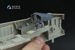 Quinta Studio QD+32252 F-15C PAD-upgraded 3D-Printed &amp;amp; colored Interior on decal paper (Tamiya) (with 3D-printed resin parts) 1/32 – image 9