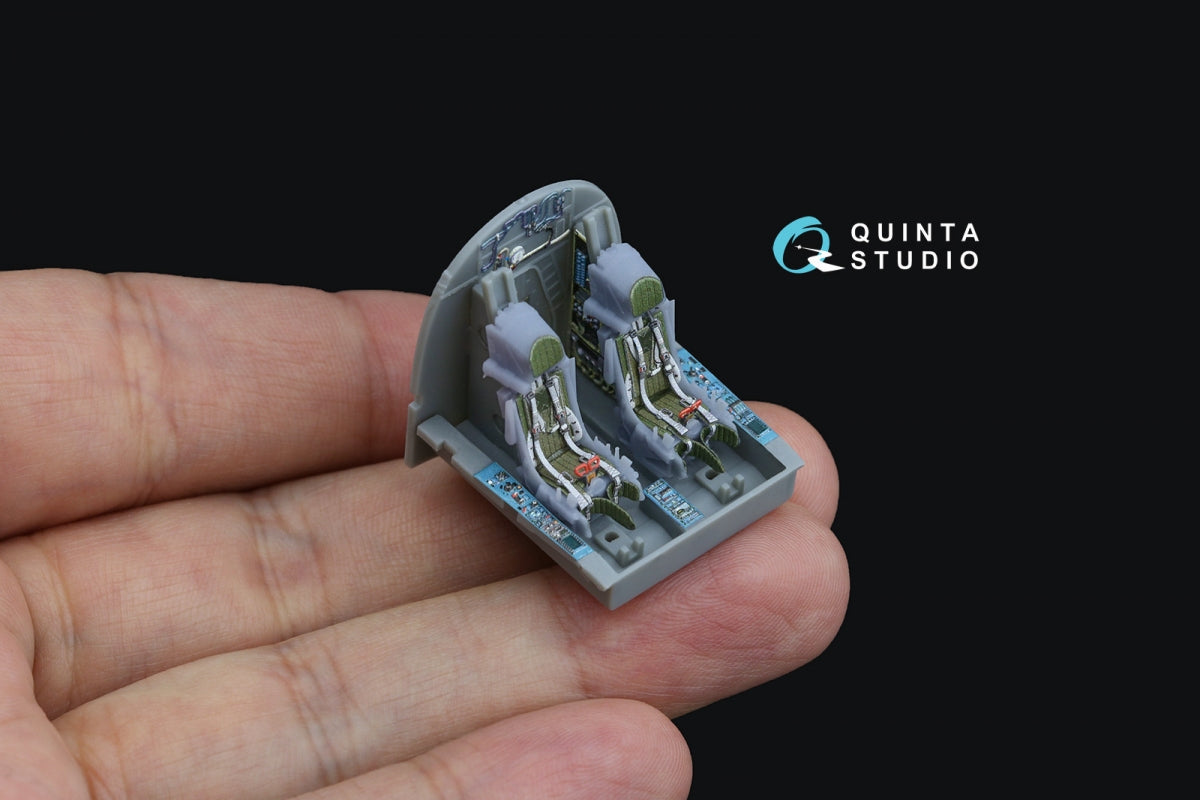 Quinta Studio QD+72157 Su-34 3D-Printed coloured Interior on decal paper (Trumpeter) (with 3D-printed resin part) 1/72 – zdjęcie 15