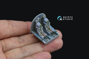 Quinta Studio QD+72157 Su-34 3D-Printed coloured Interior on decal paper (Trumpeter) (with 3D-printed resin part) 1/72 – zdjęcie 15